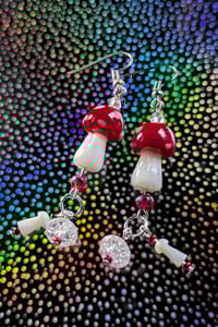 Image 4 of Mushroom Earrings 