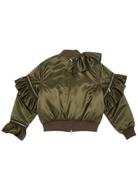 Image 4 of KUPKA ruffled bomber jacket