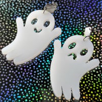Image 1 of Ghostie Ghouls - Acrylic Earrings