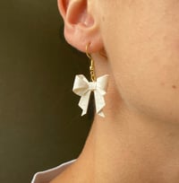 Image 5 of Origami Ribbon Earrings