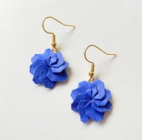 Image 2 of Origami Dahlia Earrings 