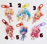 Image 2 of Magical Mirai 2024 - Charms and Sticker Sheet