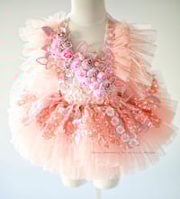 Image 1 of Olia luxuriant floral baby outfit ooak