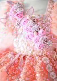 Image 3 of Olia luxuriant floral baby outfit ooak