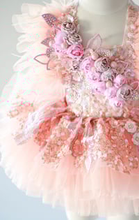 Image 4 of Olia luxuriant floral baby outfit ooak