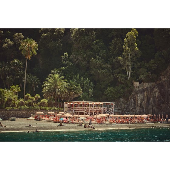 Image of By the Sea in Positano (Positano al Mare 01) — Amalfi Coast Fine Art Print
