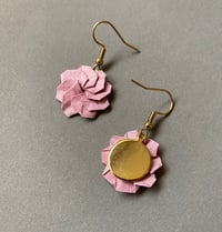 Image 4 of Origami Dahlia Earrings 