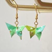Image 2 of Origami Butterfly Earrings