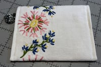 Image 3 of Pink Flower Embroidered Little Wallet 