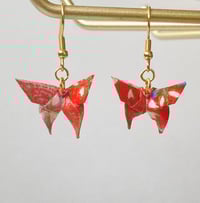 Image 3 of Origami Butterfly Earrings