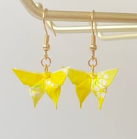 Image 4 of Origami Butterfly Earrings