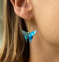Image 5 of Origami Butterfly Earrings