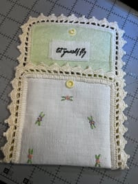 Image 2 of Floral Embroidered Little Wallet 