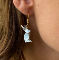 Image 5 of Origami Bunny Earrings