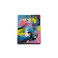 Image 2 of Cold Frequency — small wall art on original canvas 16 x 20