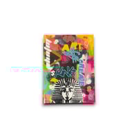 King — medium wall art on original canvas 18 x 24