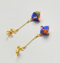 Image 2 of Origami T-drop Earrings