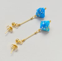 Image 4 of Origami T-drop Earrings