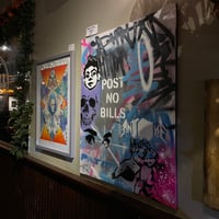 Image 2 of City Code 2 — large wall art on original canvas 24 x 30