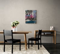 Image 3 of City Code 2 — large wall art on original canvas 24 x 30