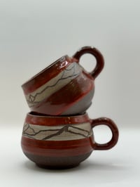Image 2 of Red Banded Mountain Mugs