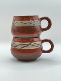 Image 1 of Red Banded Mountain Mugs