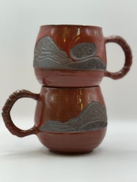 Image 2 of Mountain Mugs- Red