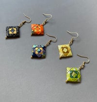 Image 5 of Origami Square Earrings