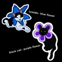 Image 2 of Flower Cats Stickers