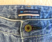 Image 3 of Japan Blue jeans Momotaro selvedge indigo dyed pants, size 33 