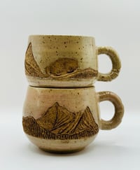 Image 3 of Bicycle Mountain Mugs- Peach