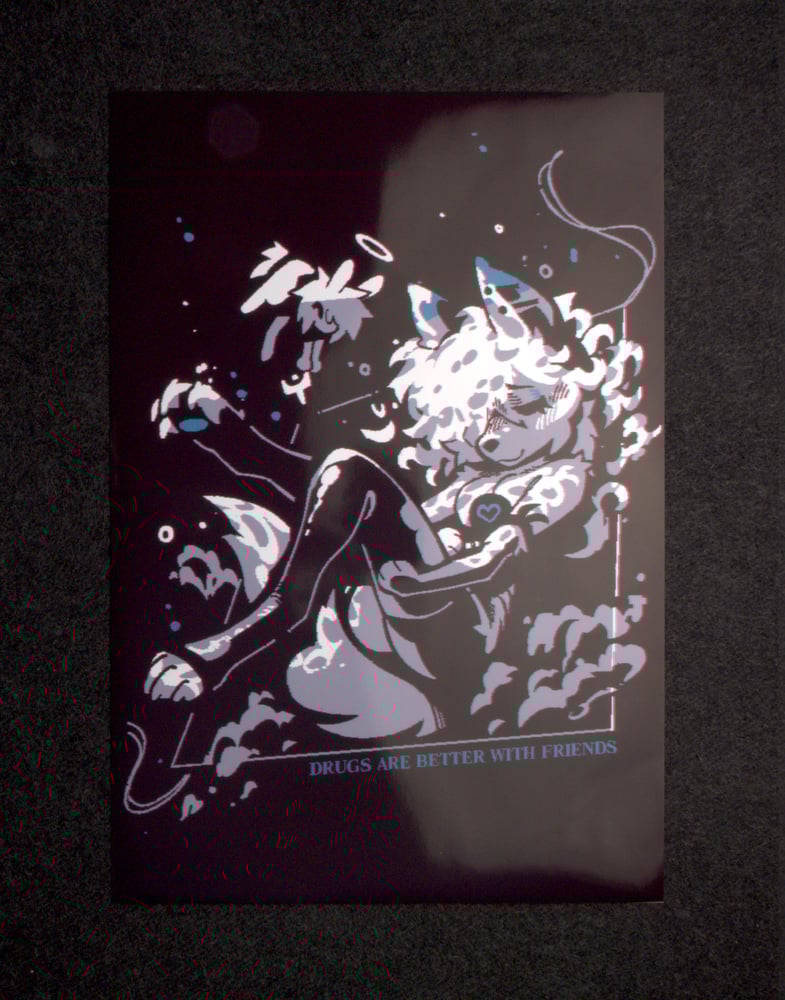 Image of I Don't Want U To Get Cold Poster - 13"x19"