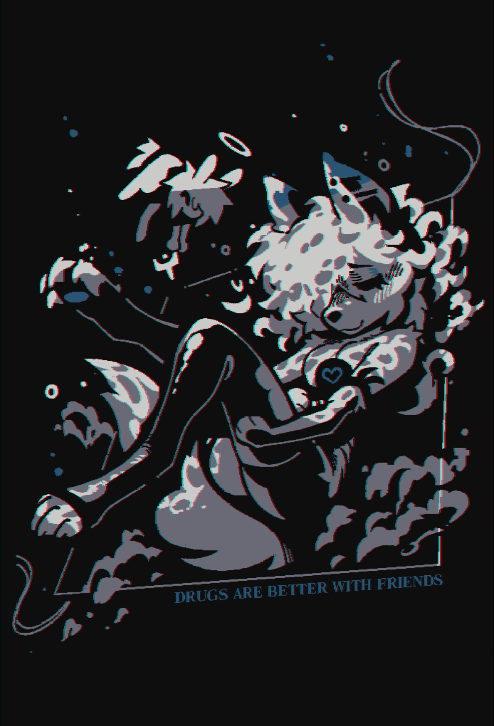 Image of I Don't Want U To Get Cold Poster - 13"x19"