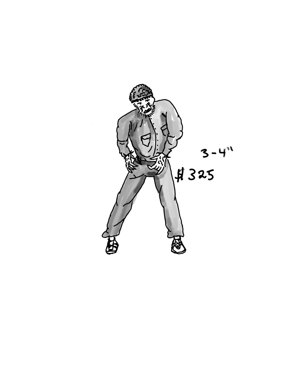 Image of The wolf man