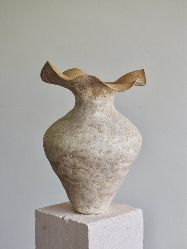 STONE light organika vase III