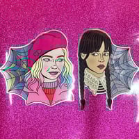 Image 1 of Allergic To Color Mirrored Sticker Set