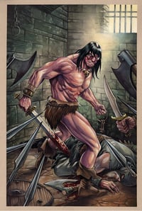 Image 1 of CONAN THE BARBARIAN #25 - Original Art! 