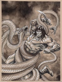 Image 1 of THE SAVAGE SWORD OF CONAN #10 Exclusive - Original Art! 