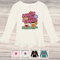 Image 1 of Ruffle Shirt~ Spread The Gospel 