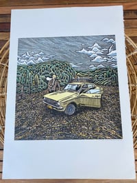 Image 4 of 120/y2k - lino print