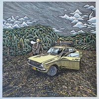 Image 1 of 120/y2k - lino print