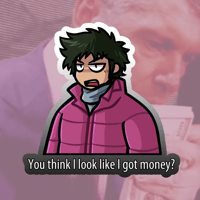 See You Space Cash... || Sticker (Cowboy Bebop)