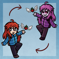 Climb with Madeline || Acrylic Charm [Celeste]