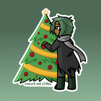 Tree Decorating || Sticker [OC]