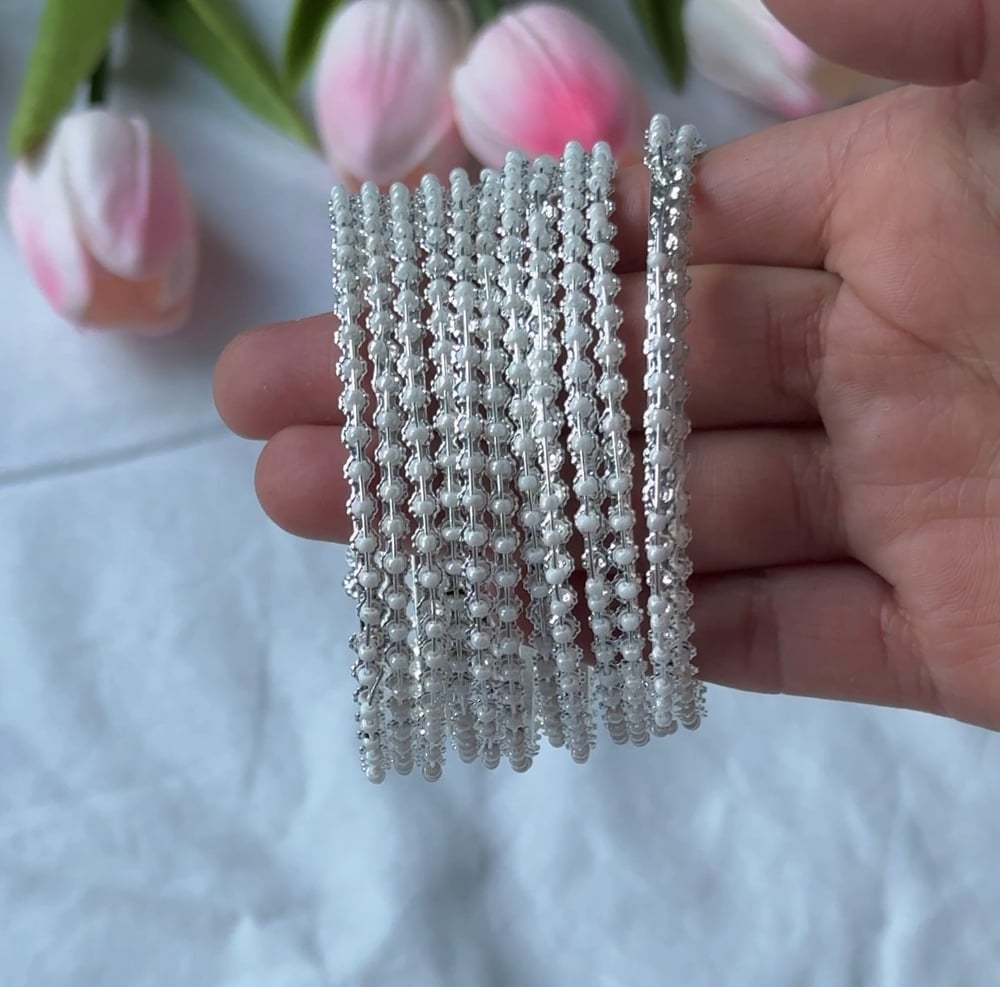 Image of Sitara Metal Chura Twelve Piece Set 