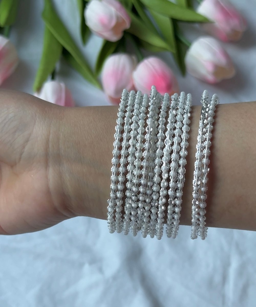 Image of Sitara Metal Chura Twelve Piece Set 