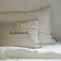 Image 3 of mini  cushion cover - sand - cherished moments