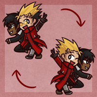 Vashwood || Acrylic Charm [Trigun]