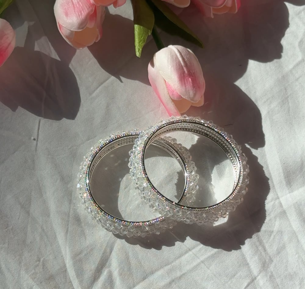 Image of Ziya Crystal Chura 2 Piece Set 