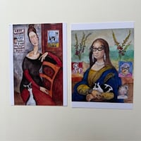 Image 2 of Bridget Time Travelling postcards Series One